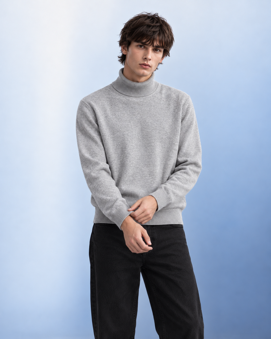 Men's High Neck F/Slv.
