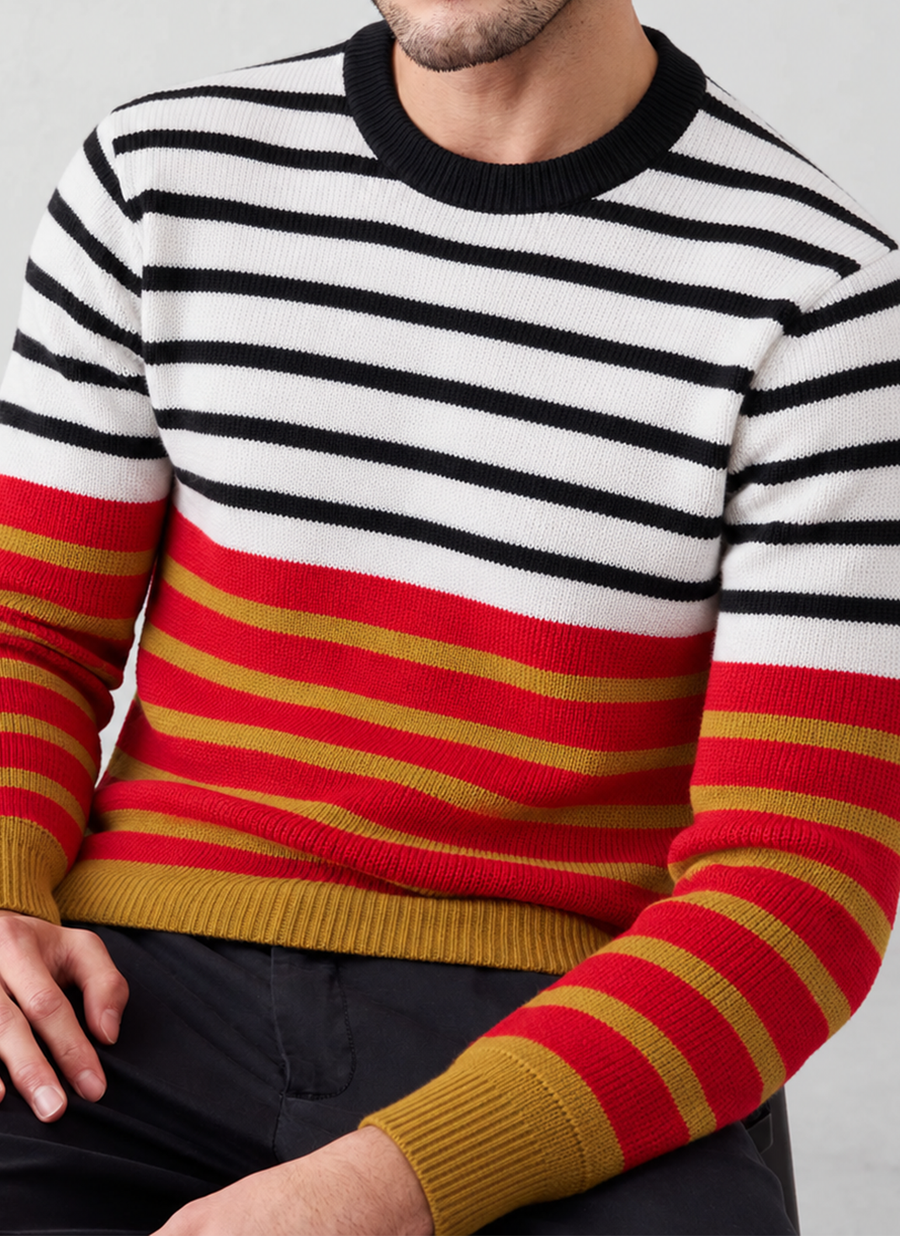 Men's Sweater F/Slv.
