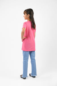 Girl's T-Shirt S/Slv.