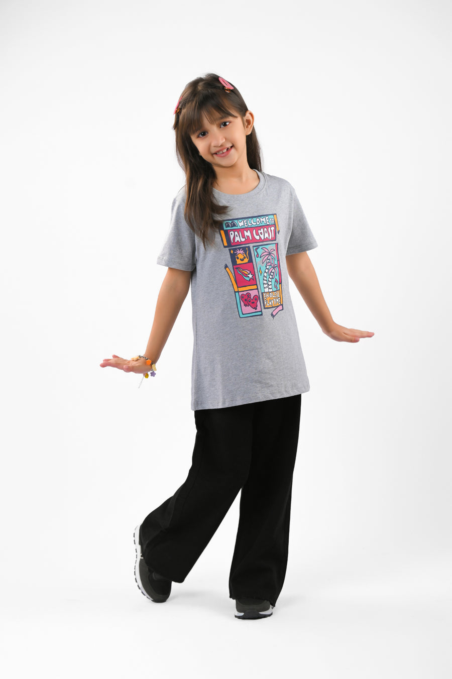 Girl's T-Shirt S/Slv.
