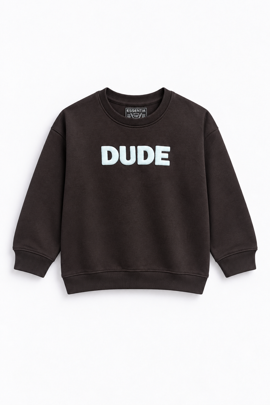 BOY'S DUDE SLOGAN SWEATSHIRT