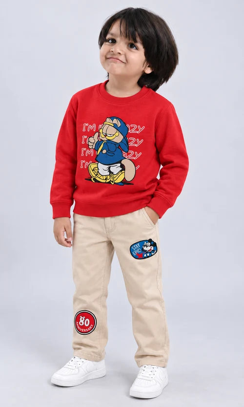 Boy's Ecru Everyday Denim Pant