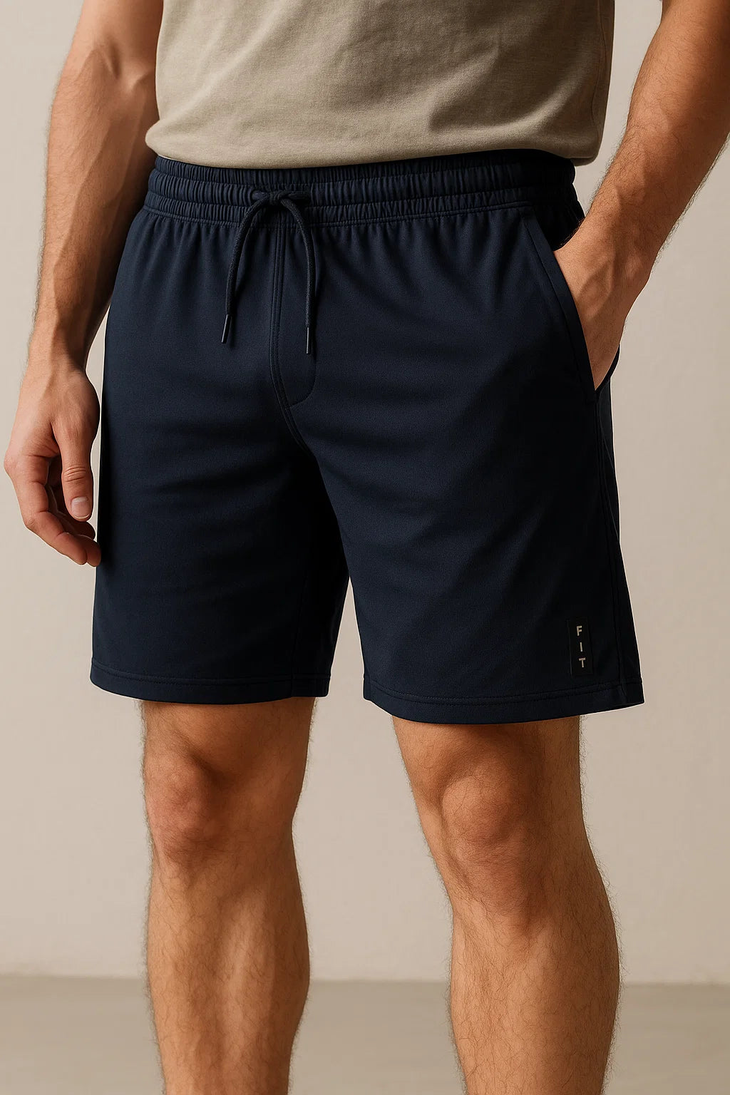 Navy Blue Men's Dri-FIT Short