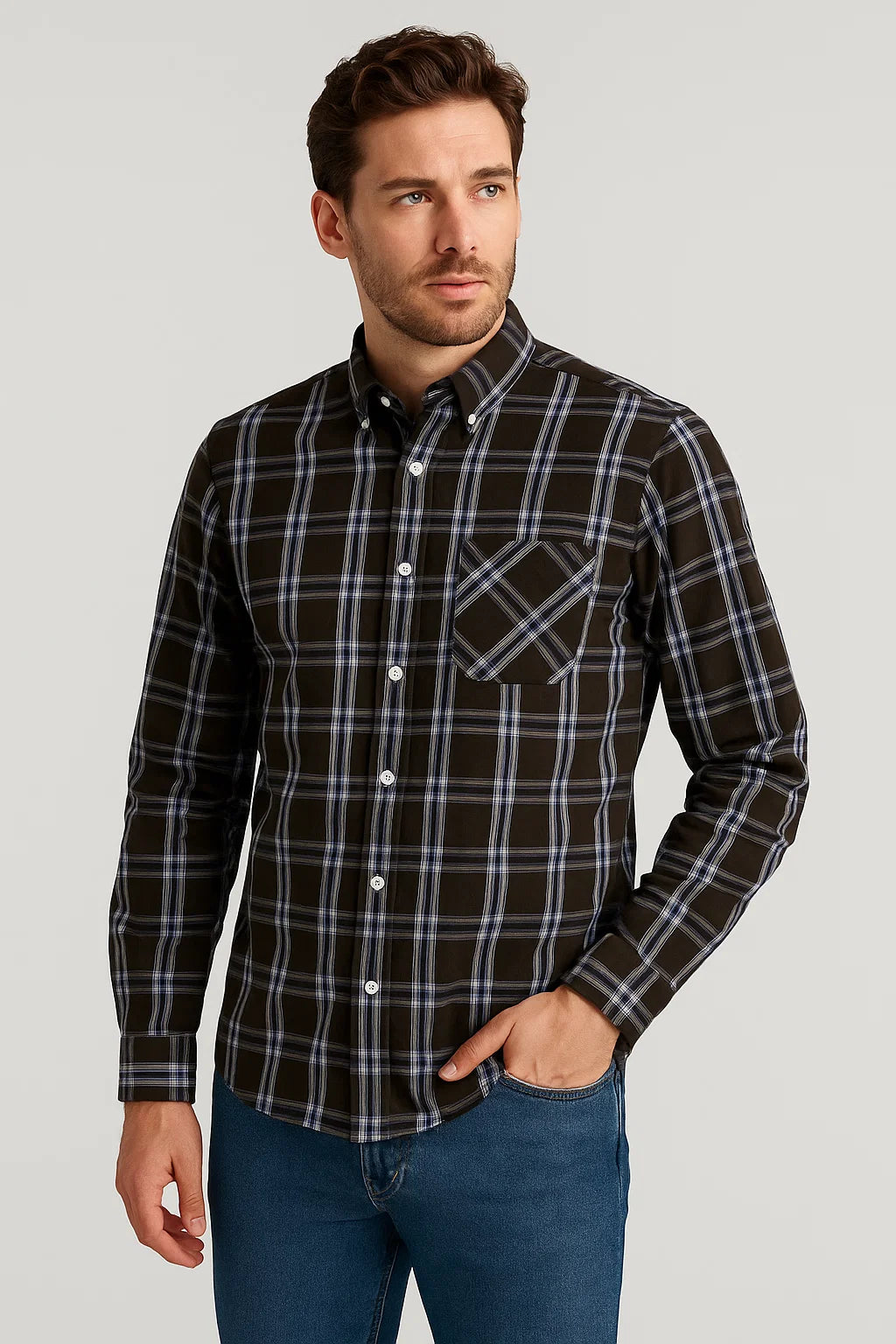 Men's Checkered Shirt