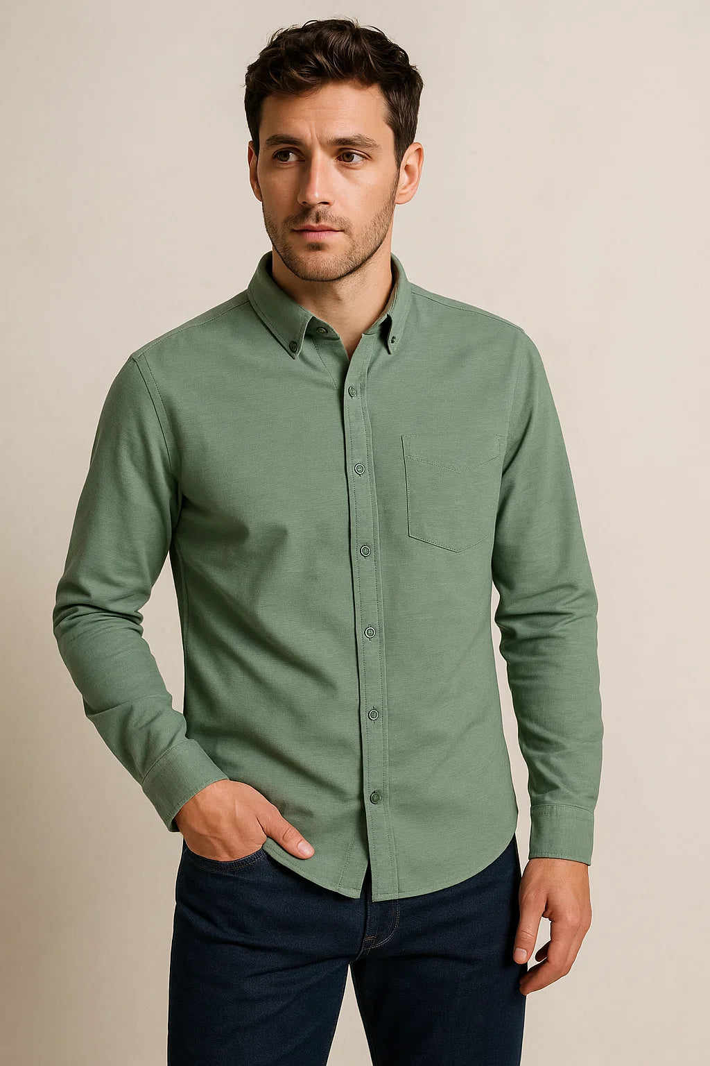Men's Oxford Button Down Shirt