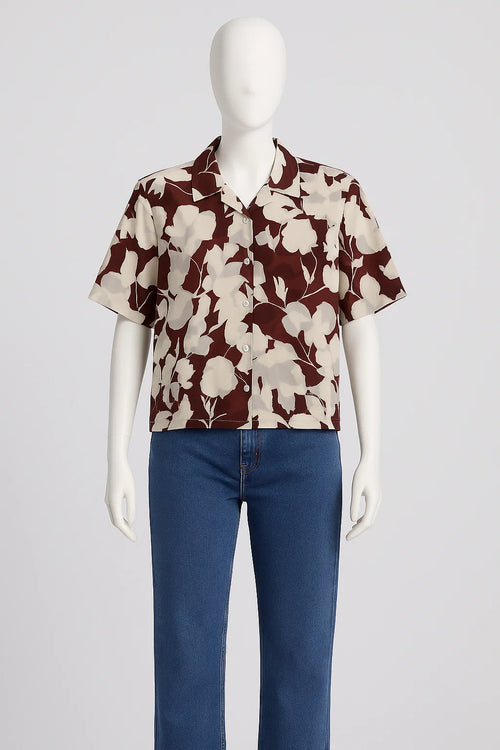 Crimson Cloud Ladies Top