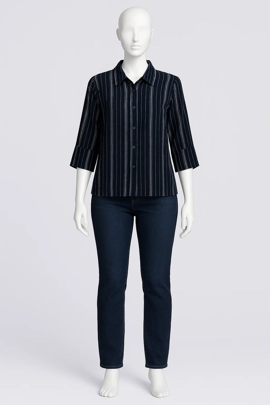 Vertical Vibe Ladies Top