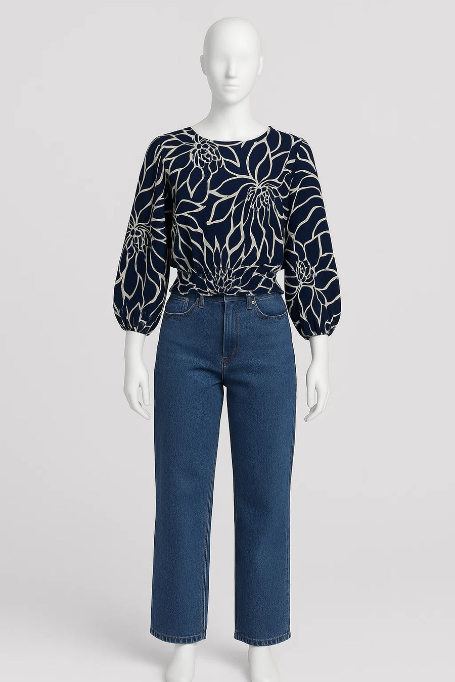 Petite Floral Ladies Top