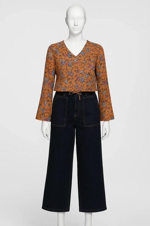 Petite Floral Ladies Top