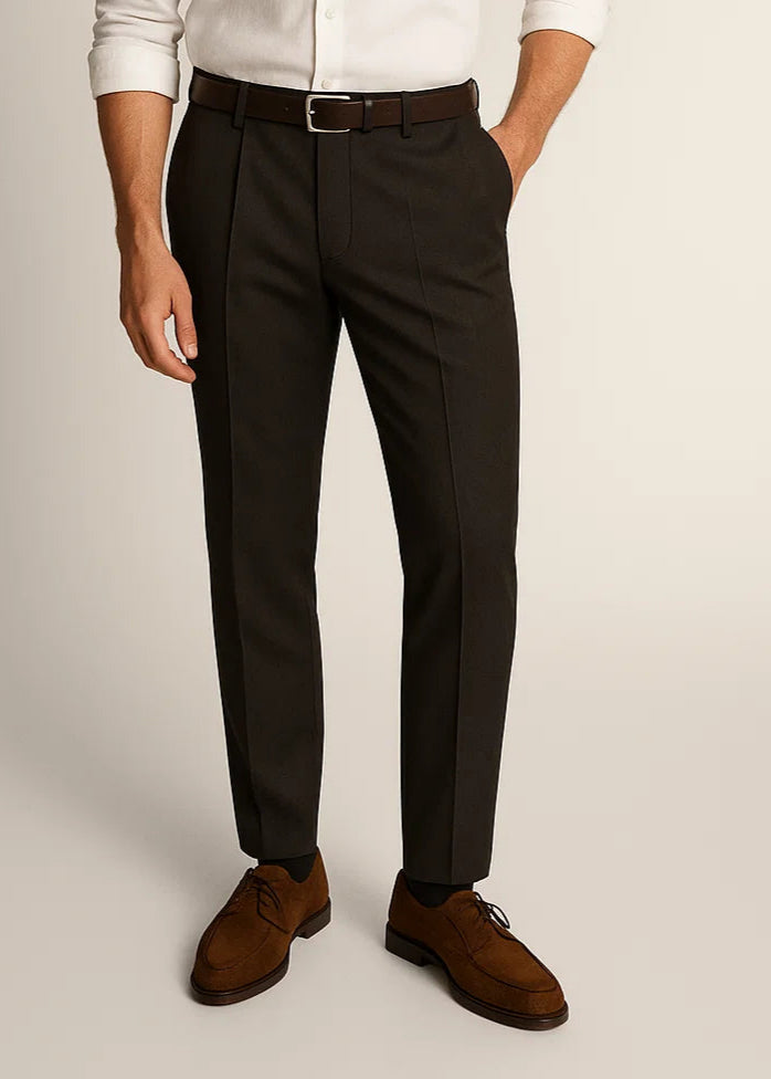 Classic Chocolate Dress Pant