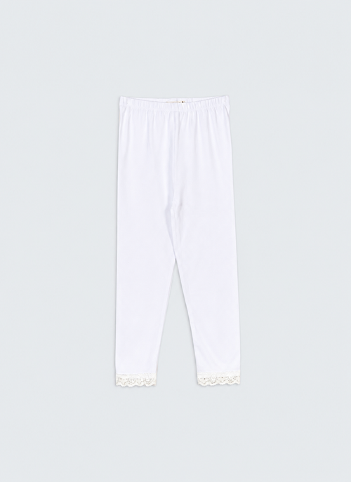 Girl's White Tight