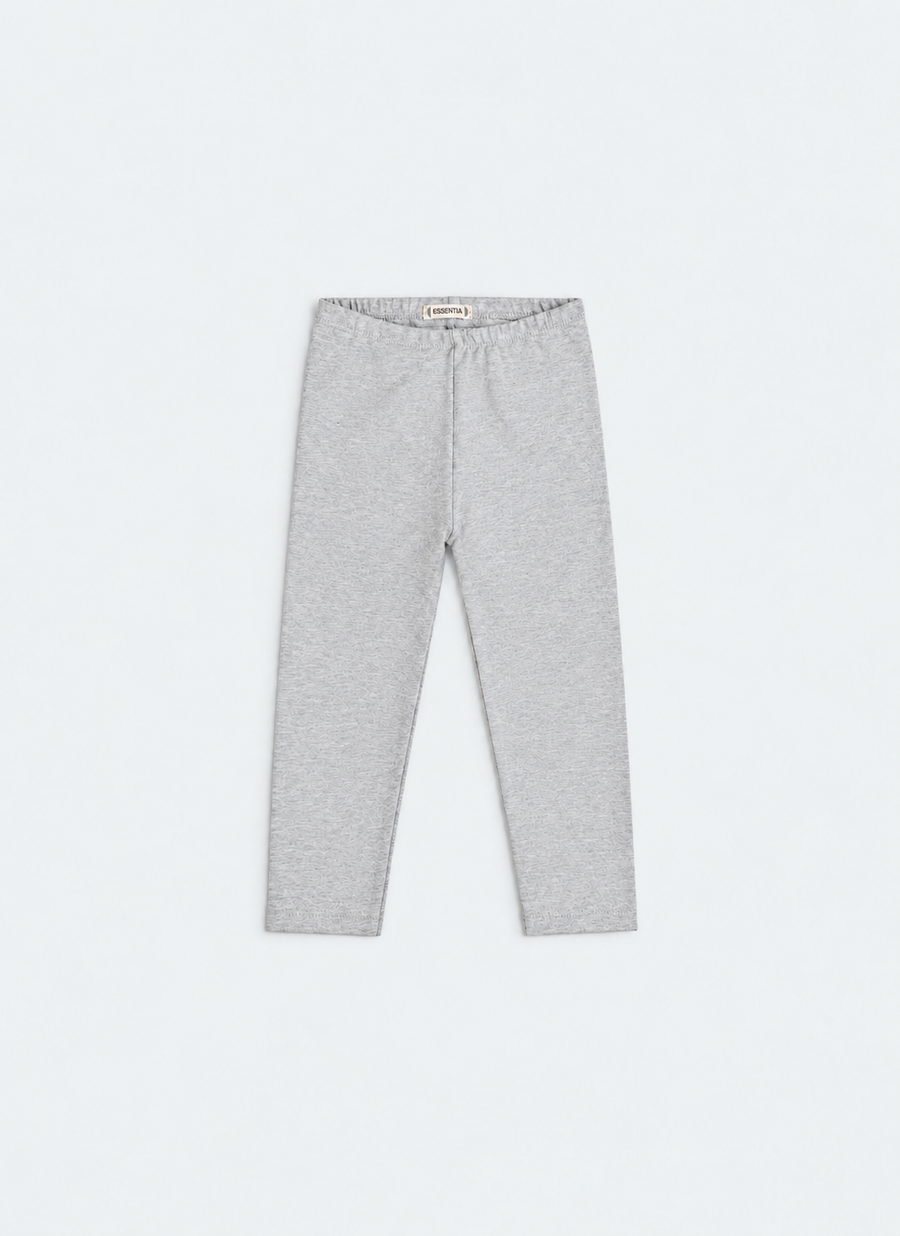 Girl's Tights - Heather Grey