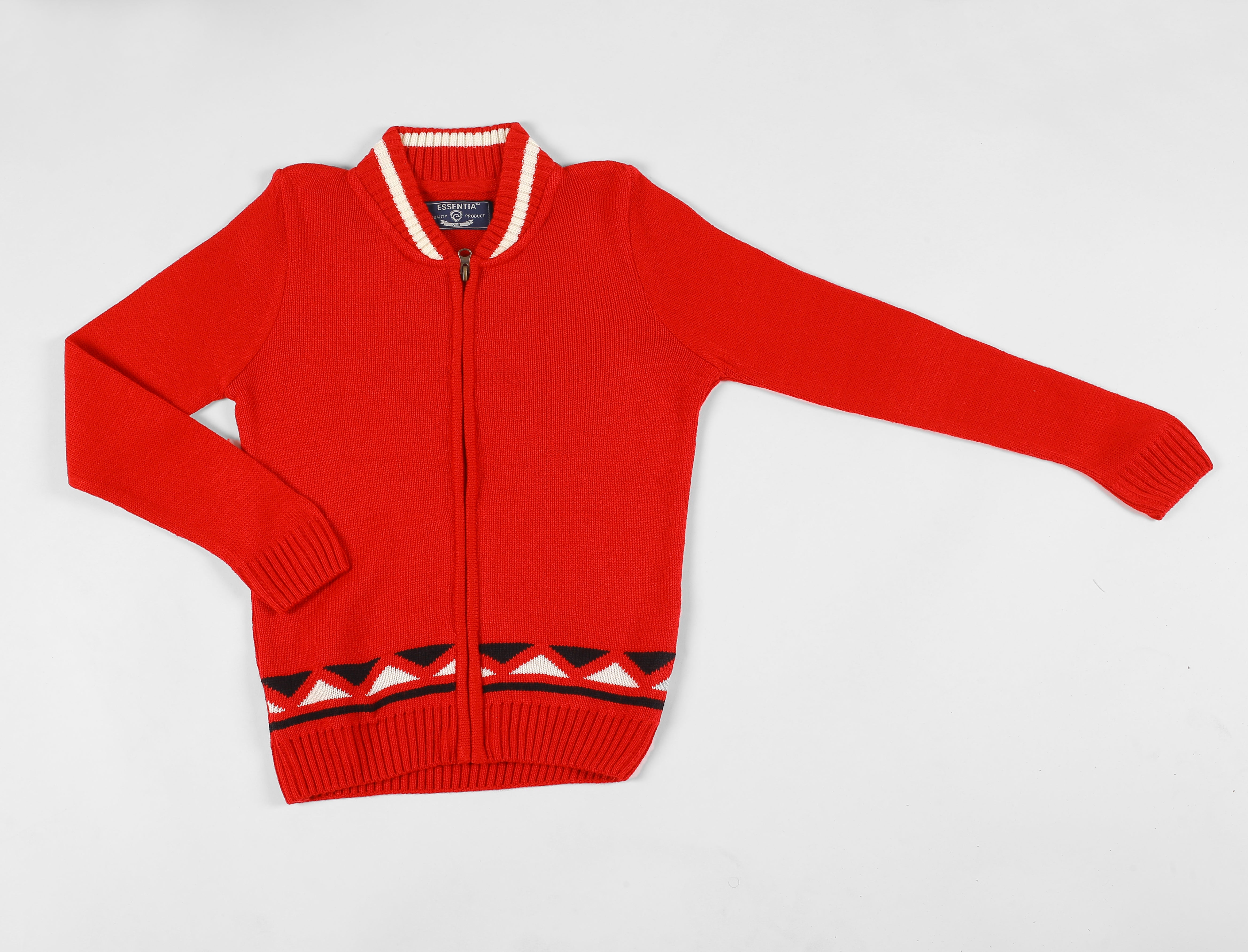 Boy's Sweater with Zip - ESSENTIA.COM.PK