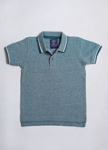 Boys Plain Color Polo Shirt