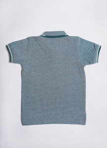 Boys Plain Color Polo Shirt
