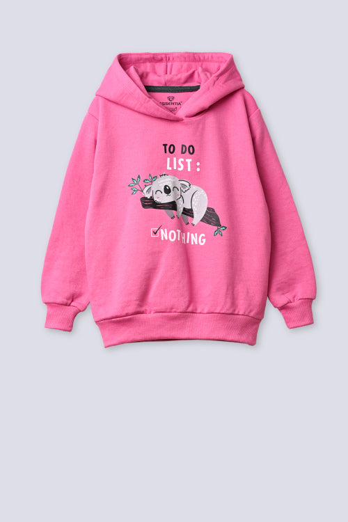 Girl's Hood F/Slv.