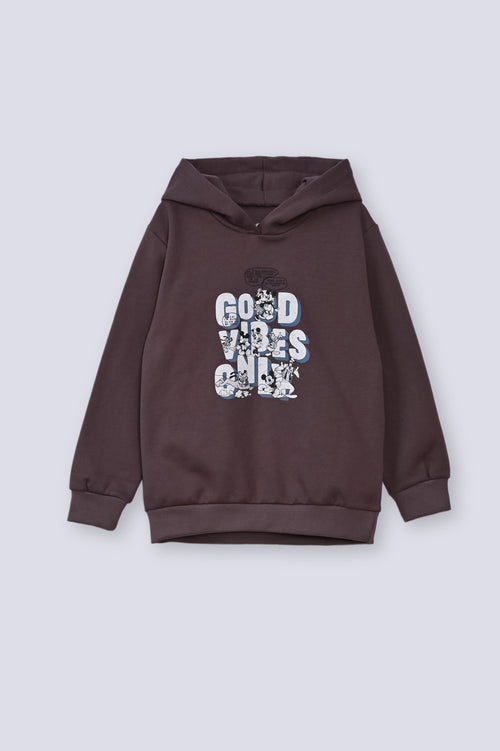 Girl's Hood F/Slv.